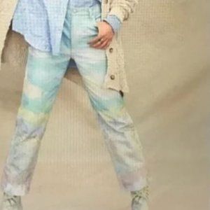 Free People Maggie Scenic Jeans New 33